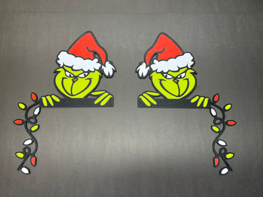 Door Corner: Grinch Lights