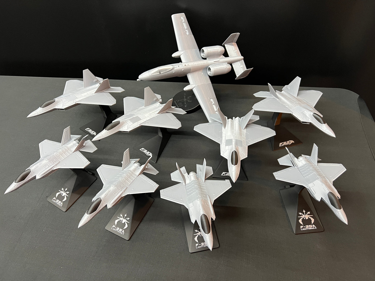 F-22 Raptor Desk Model with Stand